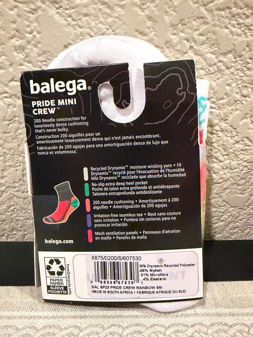 Balega Pride Mini Crew Socks Set of 2
